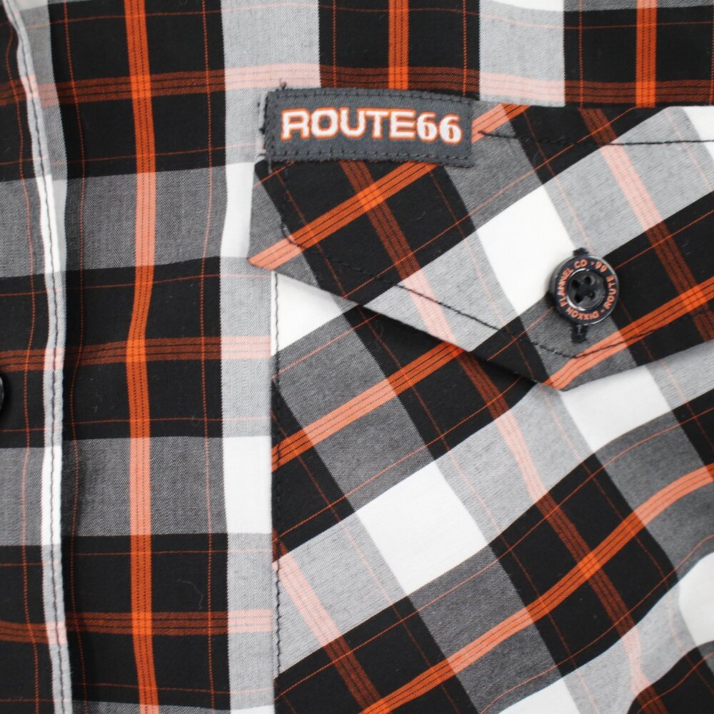 DIXXON Flannel co Shirt womens 2X Route 66 Bamboo Blend Plaid Motorcycle pockets - Picture 4 of 15